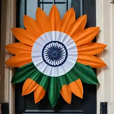 Vibrant Independence Day Floral Decoration