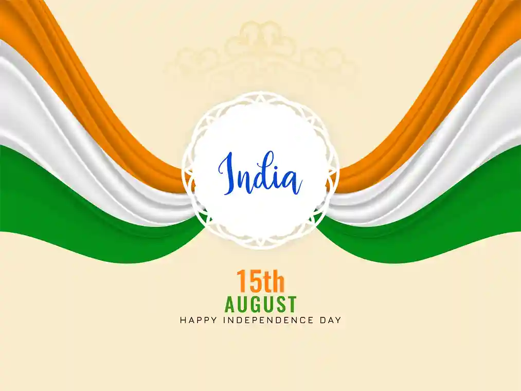 Independence Day Tricolor Banner Design